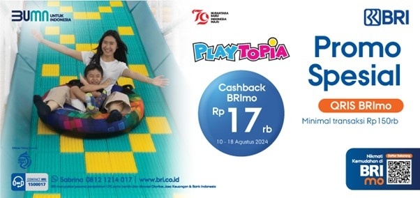 Promo spesial Playtopia. (Dok: BRI)