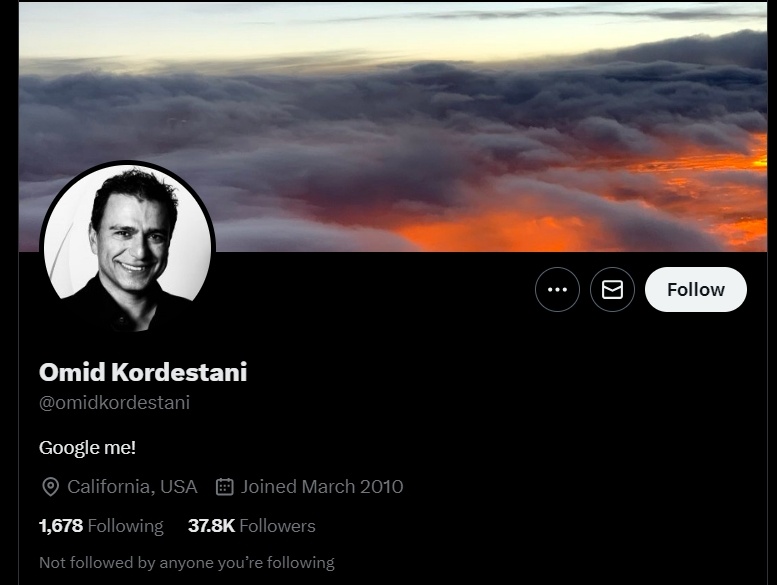 Omid Kordestani. (X)