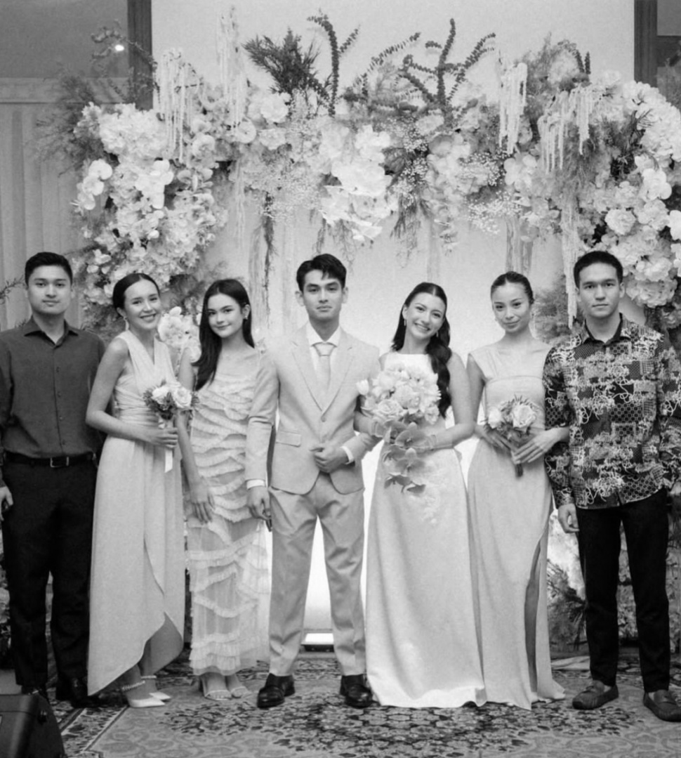 Potret Beby Tsabina Jadi Bridesmaid Cassandra Lee (Instagram)