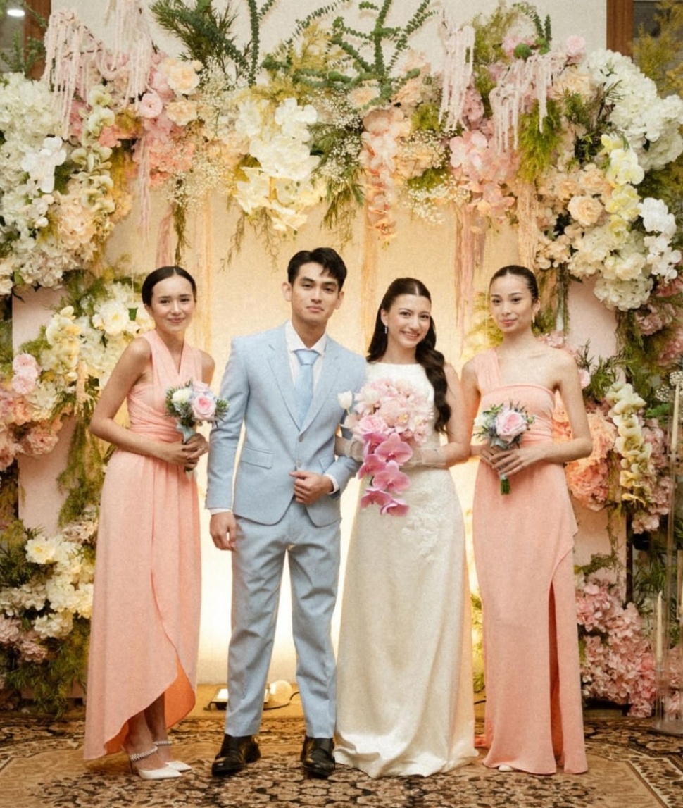 Potret Beby Tsabina Jadi Bridesmaid Cassandra Lee (Instagram)