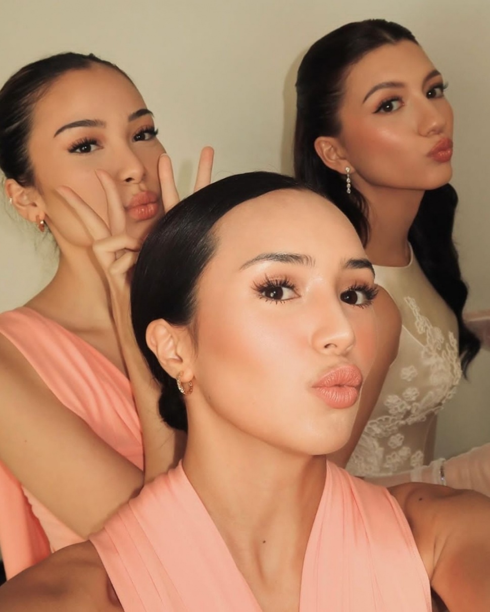 Potret Beby Tsabina Jadi Bridesmaid Cassandra Lee (Instagram)