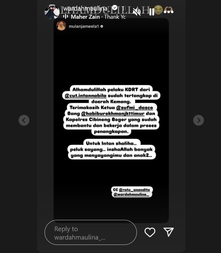 Armor Toreador suami Cut Intan Nabila akhrinya ditangkap polisi. [Instagram]