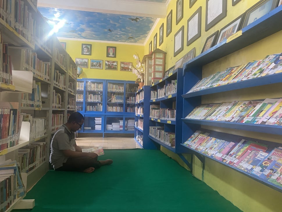 Perpustakaan Desa Ngeblak (Suara/Fita Nofiana)