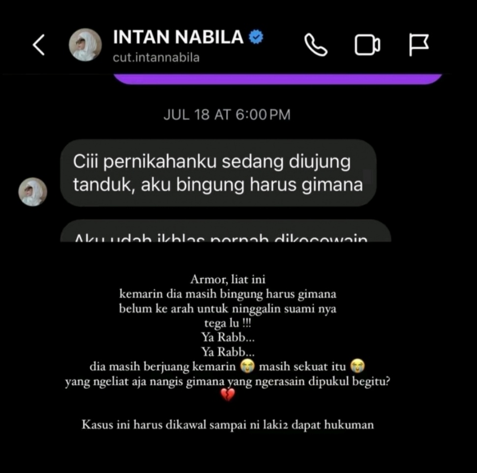 Curhatan Cut Intan Nabila Pada Larissa Chou Tentang Rumah Tangganya (TikTok)