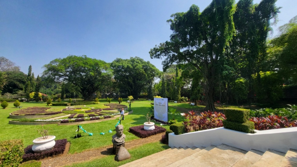 Kebun Raya Bogor Revitalisasi Taman Soedjana Kassan (Suara.com/Dinda Rachmawati)