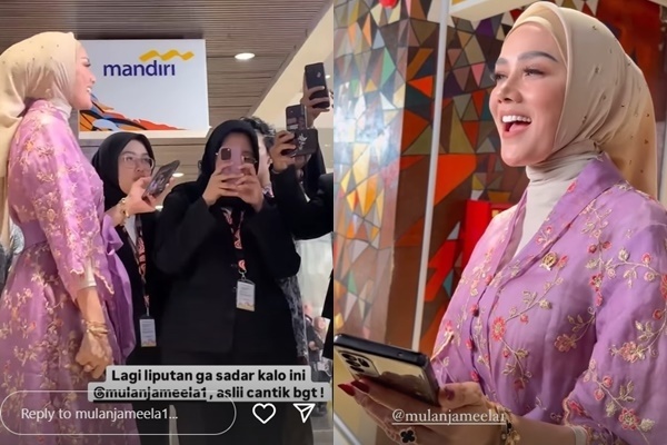 Mulan Jameela di Sidang Tahunan MPR RI [instagram/@mulanjameela1]