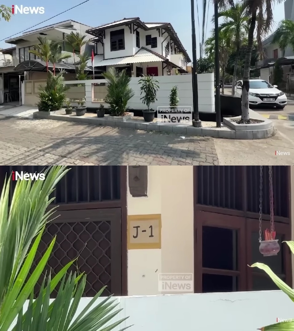 Penampakan rumah Jessica Wongso. (YouTube/Official iNews)