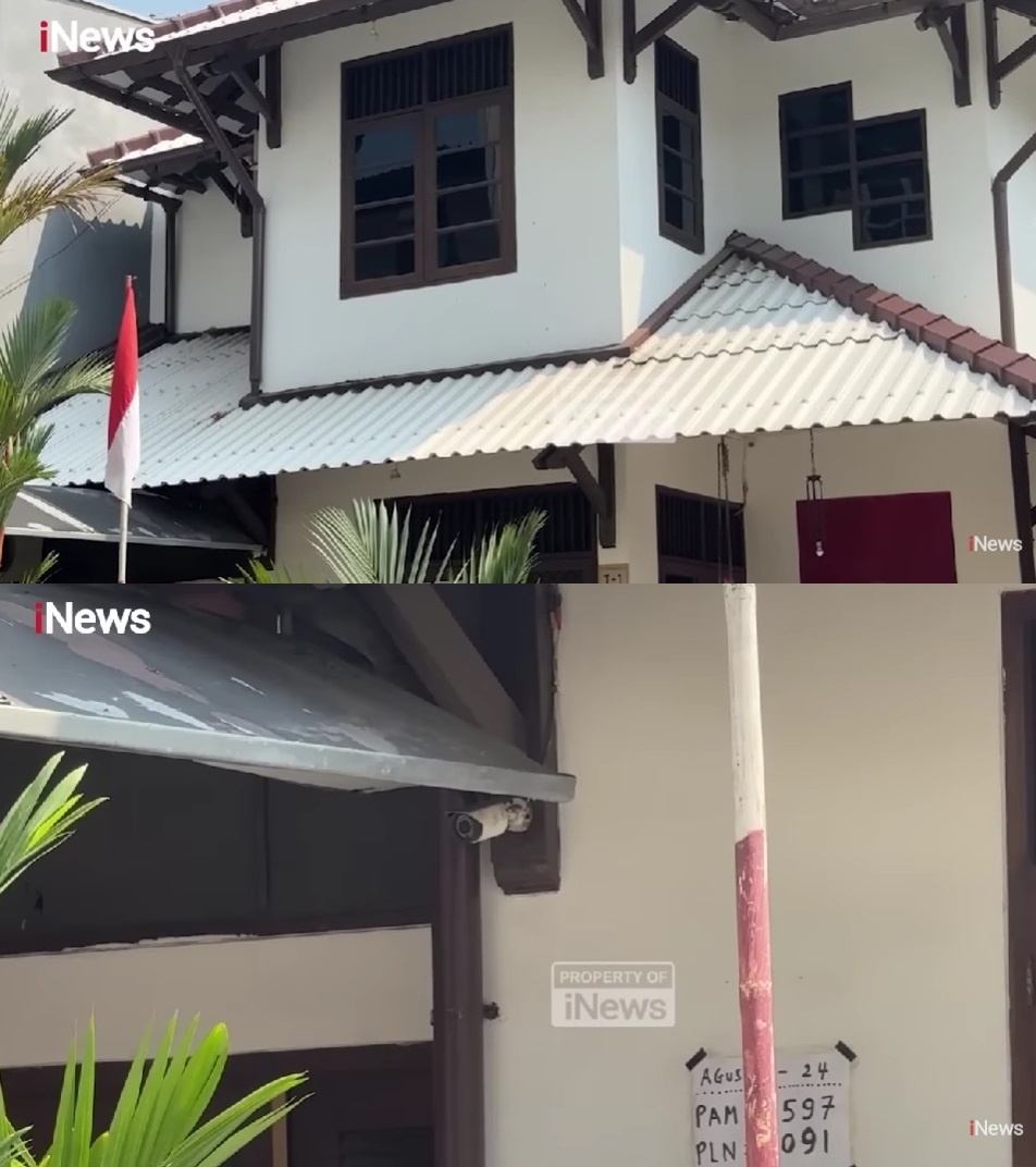 Penampakan rumah Jessica Wongso. (YouTube/Official iNews)