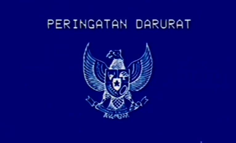 'Peringatan Darurat' bergema di media sosial. [Tangkapan layar akun X]