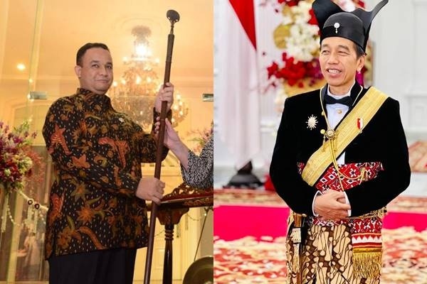 Kolase Presiden Joko Widodo dan Anies Baswedan1 (Istimewa)