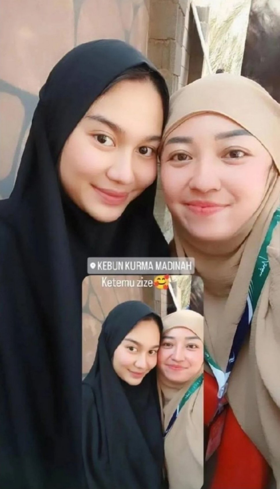 Gaya Hijab Azizah Salsha Saat Umrah Tuai Kritik (Instagram)