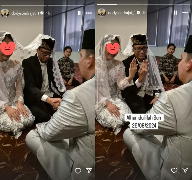 Doddy Sudrajat nikah lagi (Instagram)