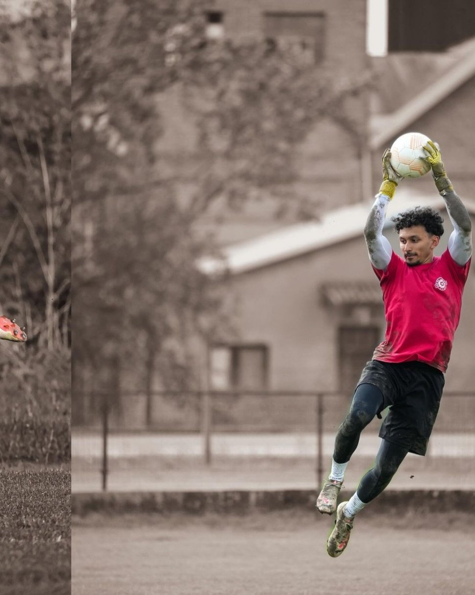 Marko Favian Ilich, kiper keturunan Malang-Kanada yang sempat tinggal di Yogyakarta dan kini berkarier di Liga Serbia. (Instagram Marko Favian Ilich)