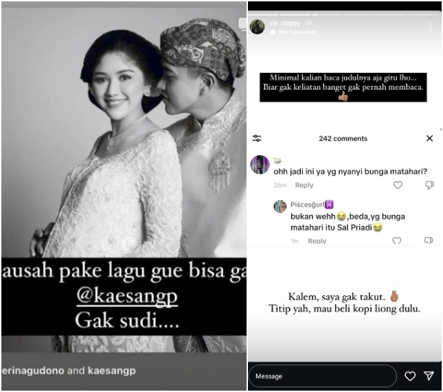 Kaesang Pangarep disemprot penyanyi gara-gara pakai lagunya (Instagram)