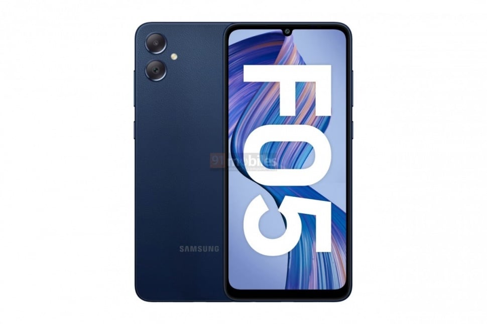 Render Samsung Galaxy F05. (Samsung)