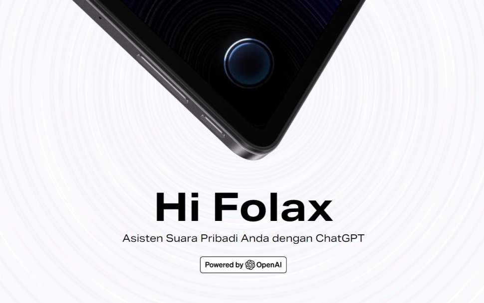 Infinix XPad mengusung fitur AI atau kecerdasan buatan. (Infinix)