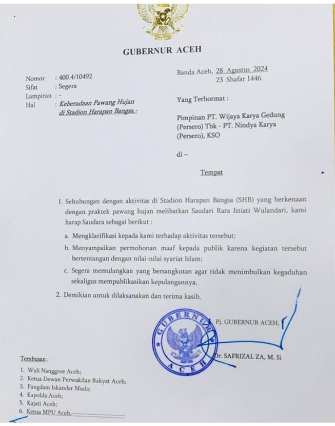 Rara Pawang Hujan dituding diusir dari Aceh (X)