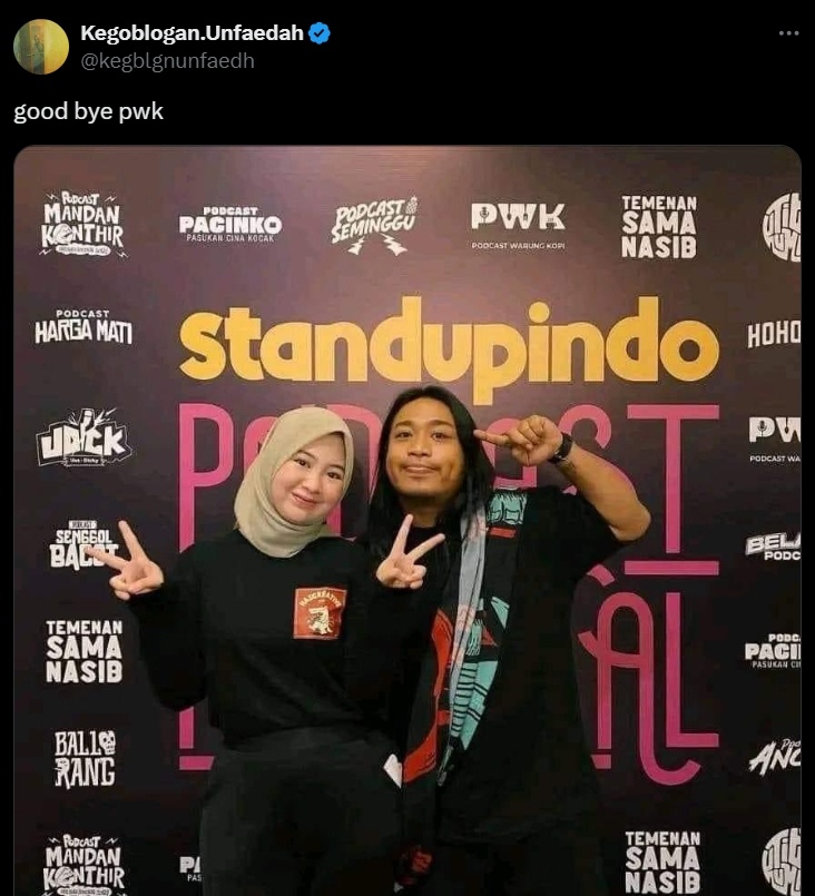 Sosok Yanti PWK terungkap. (x/kegblgnunfaedh)