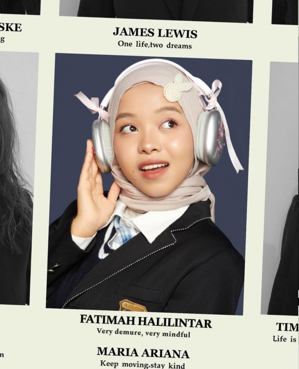 Fatimah Halilintar Gemas Saat Pemotretan Berkonsep Buku Tahunan Sekolah (Instagram)