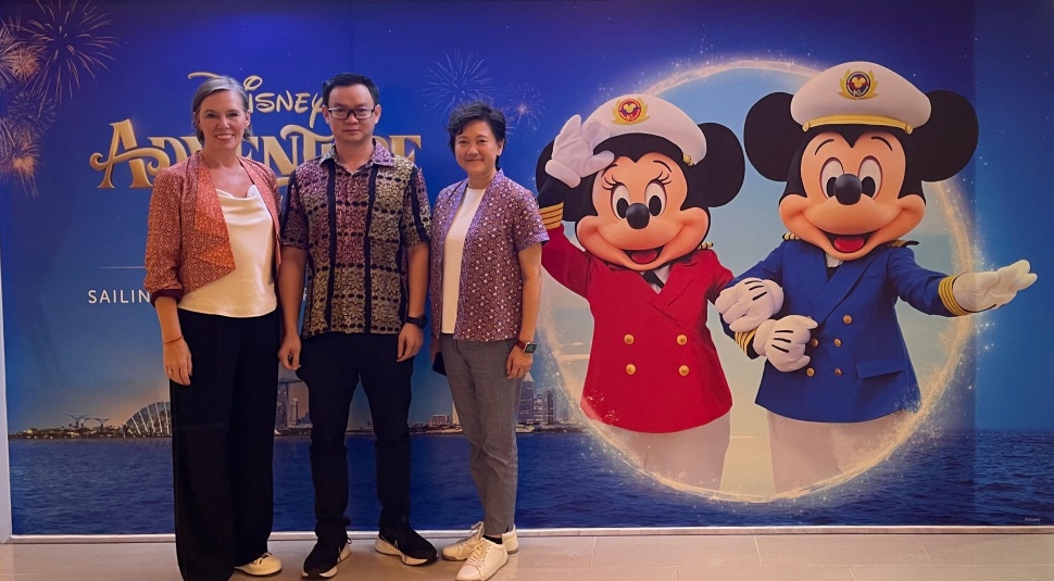 Dwidayatour bermitra dengan Disney Cruise Line menawarkan liburan keluarga wisata kapal pesiar dengan Disney Cruise Line, mewujudkan mimpi dongeng untuk keluarga Indonesia. (Foto: Istimewa) 