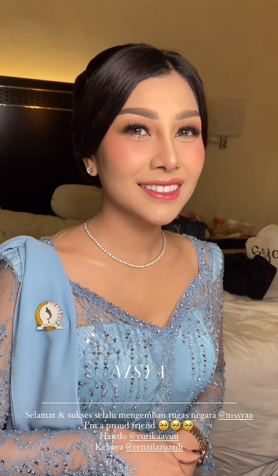 Potret Nisya Ahmad Dilantik Jadi Anggota DPRD Provinsi Jawa Barat (Instagram)