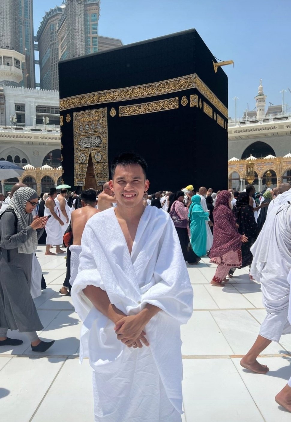 Potret Witan Sulaiman Saat Umrah (Instagram)