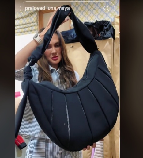 Luna Maya jual kembali barang bekasnya. (TikTok)