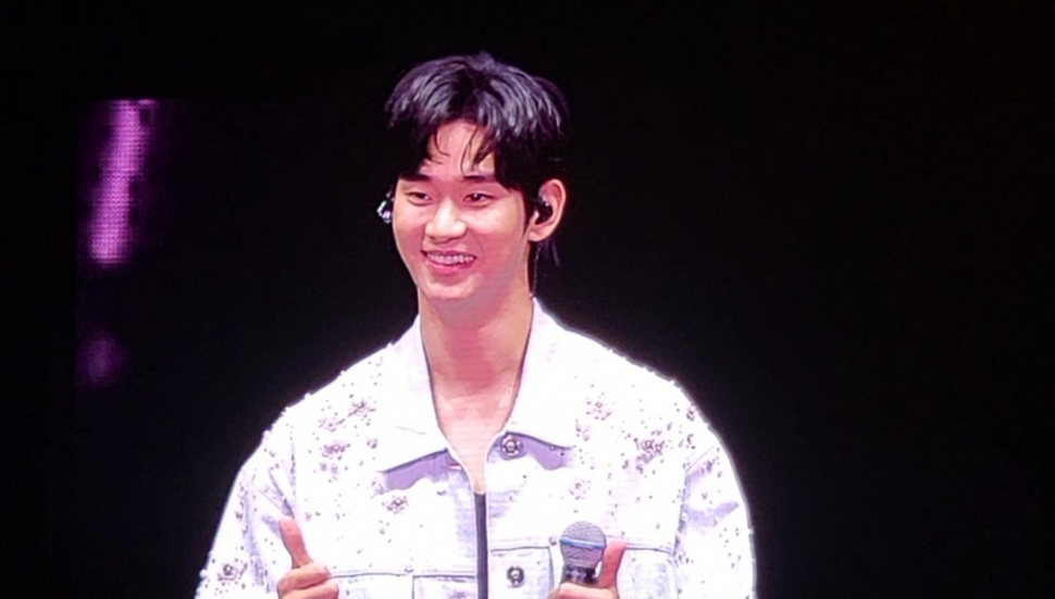 Kim Soo-Hyun di Fan Meeting Jakarta (Instagram)