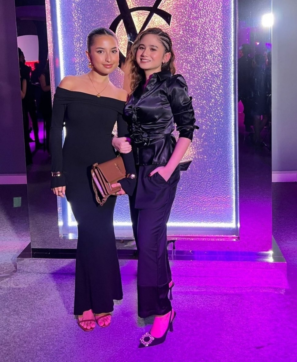 Jennifer Coppen dan Tissa Biani di Event YSL (Instagram)