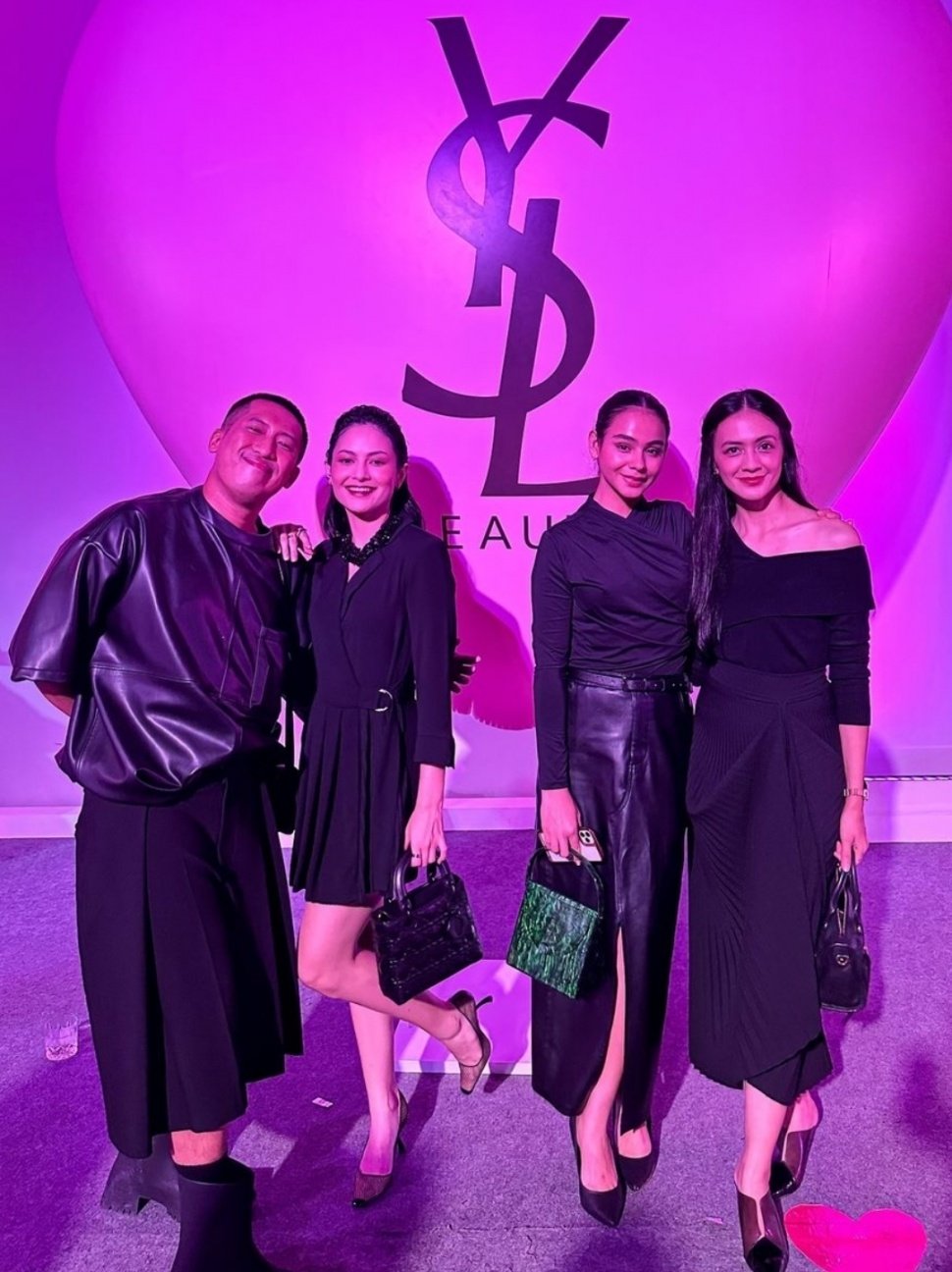 Sahila Hisyam di Event YSL (Instagram)