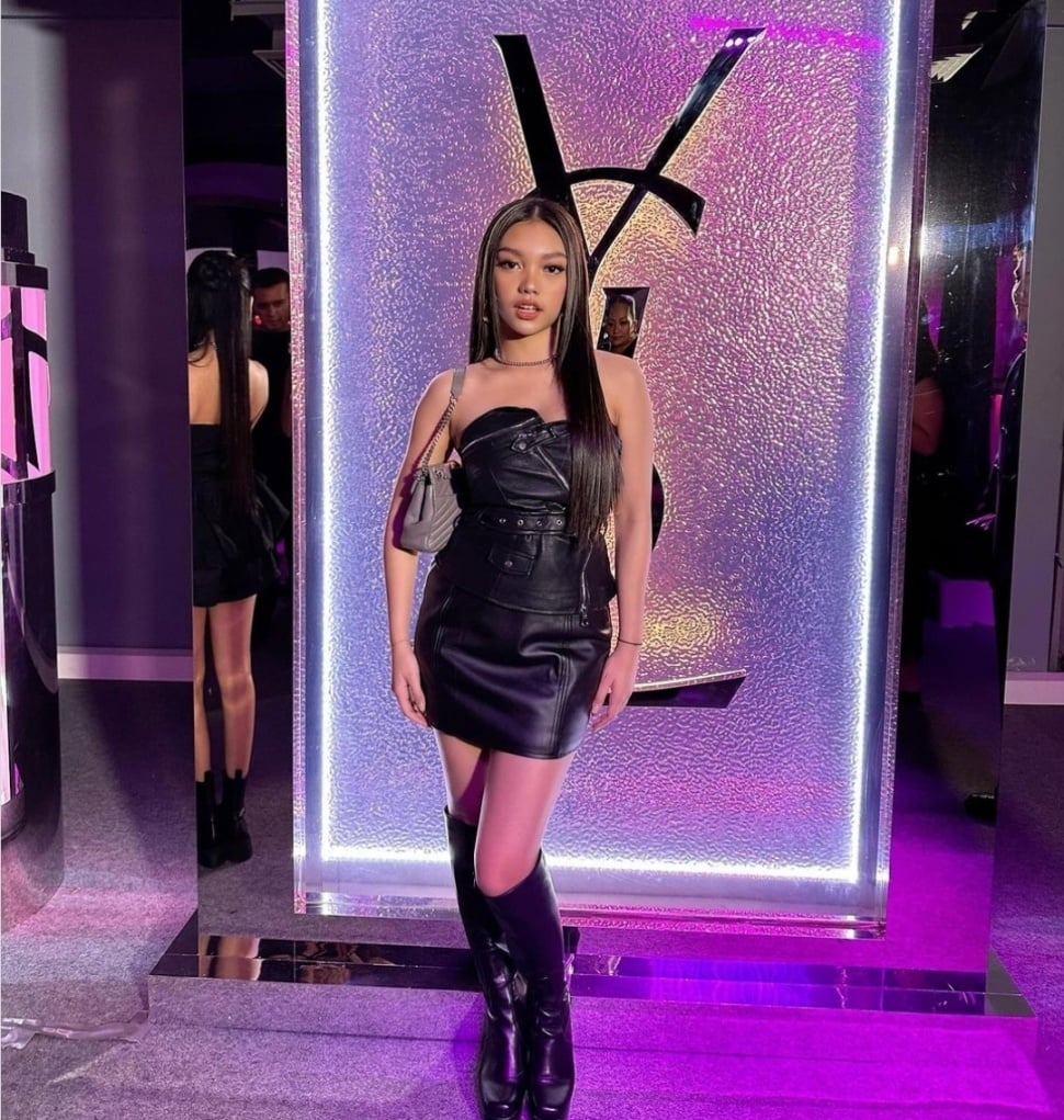 Naura Ayu di Event YSL (Instagram)