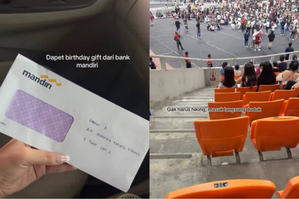 Postingan Flexing Yuanikarina Saat Nonton Konser Bruno Mars (TikTok)