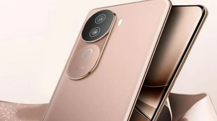 Ilustrasi Vivo V40 series dengan layar lengkung. (Vivo)