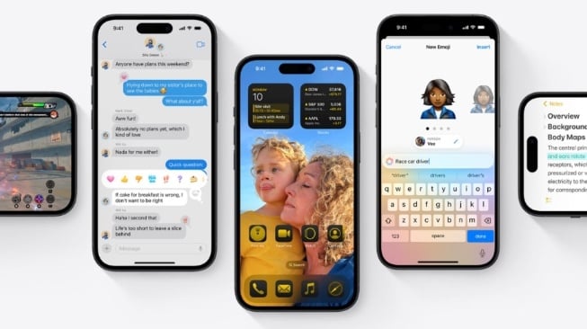 iOS 18. [Apple]