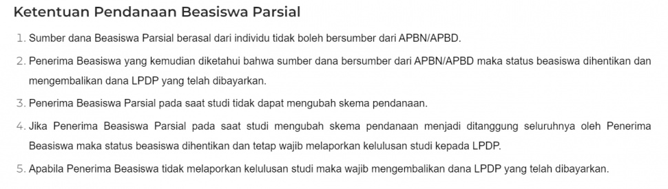 Beasiswa parsial yang diterima Erina Gudono (Kementerian Keuangan)