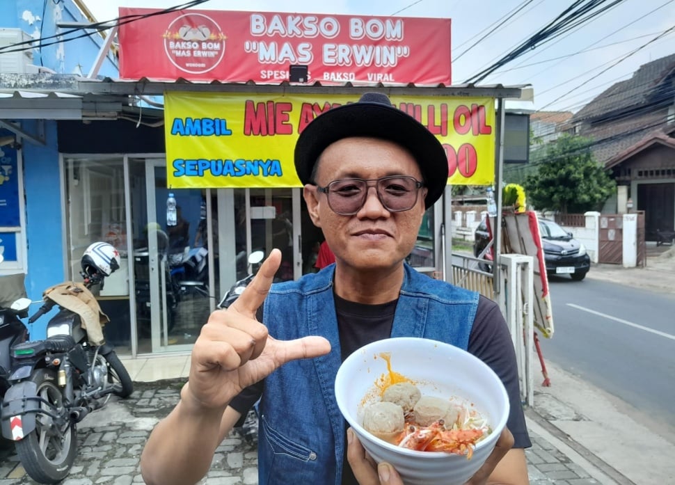 Bakso Bom Mas Erwin punya promo khusus pemilik nama Mulyono. (Dok. Bakso Bom Mas Erwin)