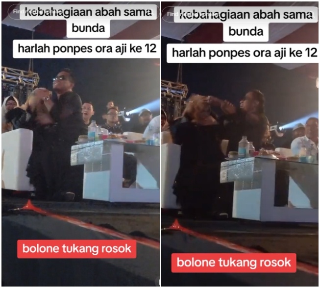 Gus Miftah menggoyangkan kepala istri (TikTok)