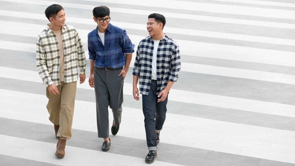 Inspirasi Kemeja Flannel Laleilmanino (Dok. Uniqlo)