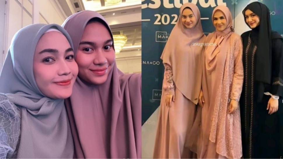 Azizah Dalsha Berhijab Syari Hadiri Kajian (Instagram)