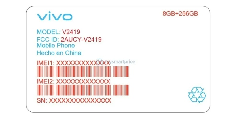 Vivo Y19s lolos sertifikasi resmi. (FCC via MySmartPrice)