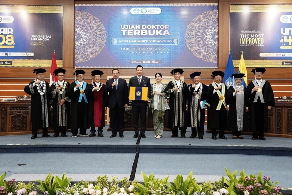 Sidang doktor terbuka AHY, Senin (7/10)