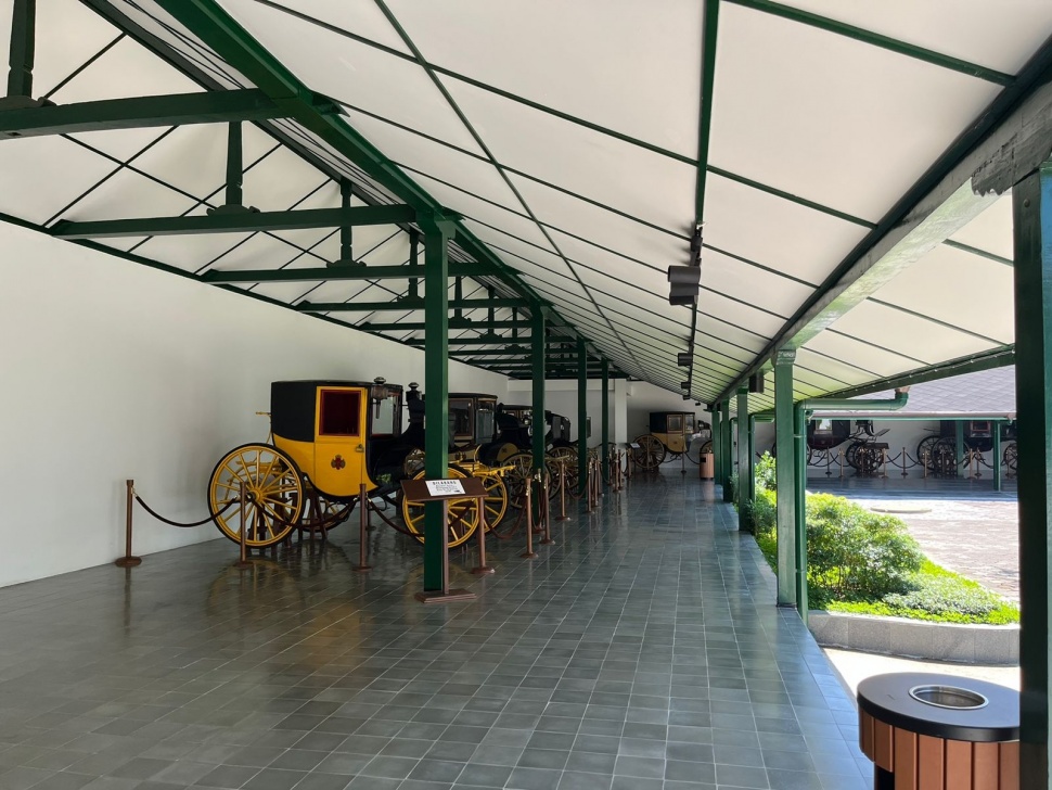 Museum Kereta Keraton Yogyakarta. [Dinas Kebudayaan DIY]