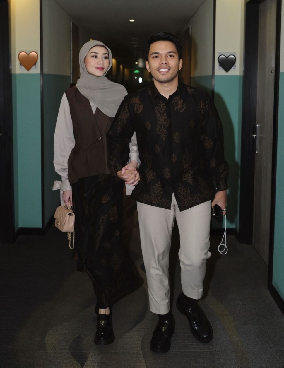 Aaliyah Massaid Berhijab di Aceh Bersama Thariq Halilintar (Instagram)