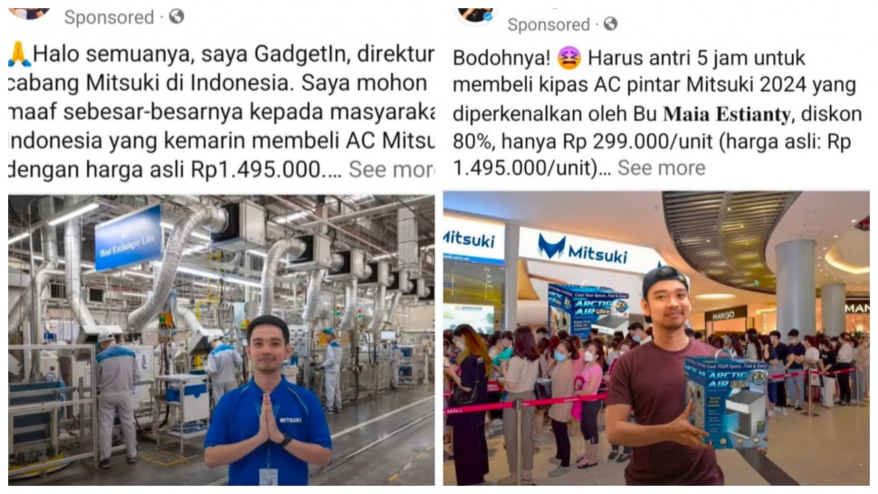 Penipuan online mencatut nama David GadgetIn. (YouTube GadgetIn)