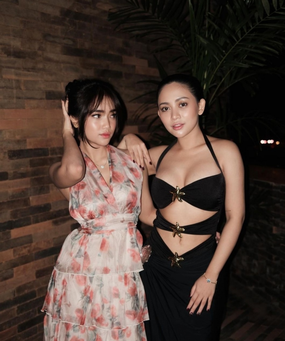 Potret Fuji dan Rachel Vennya Liburan di Bali (Instagram)