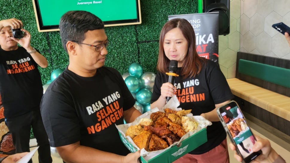 Menu Ayam Goreng Penuh Rasa dari Wingstop (Suara.com/Dinda)