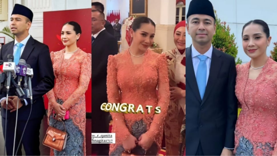 Nagita Slavina Tampil Memukaudi Pelantikan Raffi Ahmadsebagai Utusan KhususPresiden (Instagram)