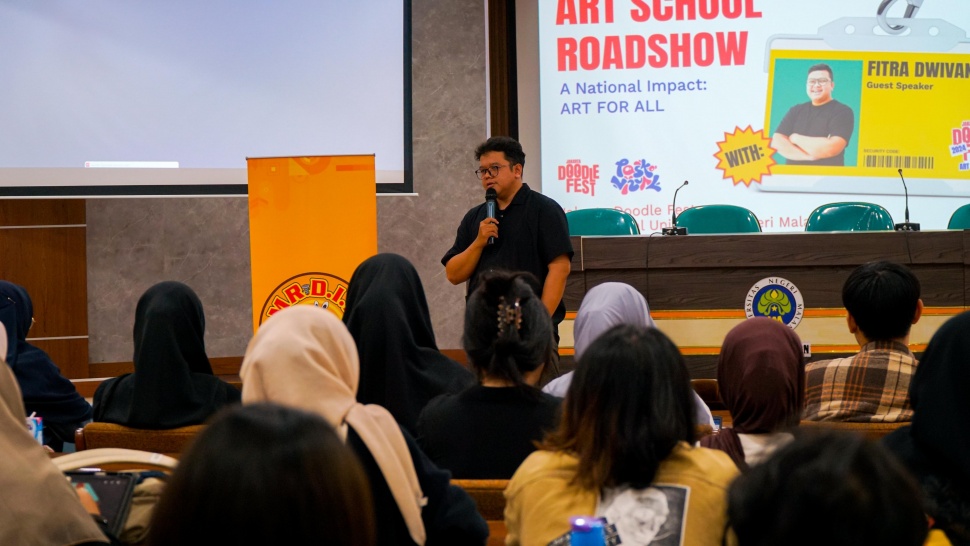 Jakarta Doodle Fest Art School Roadshow (Ist)