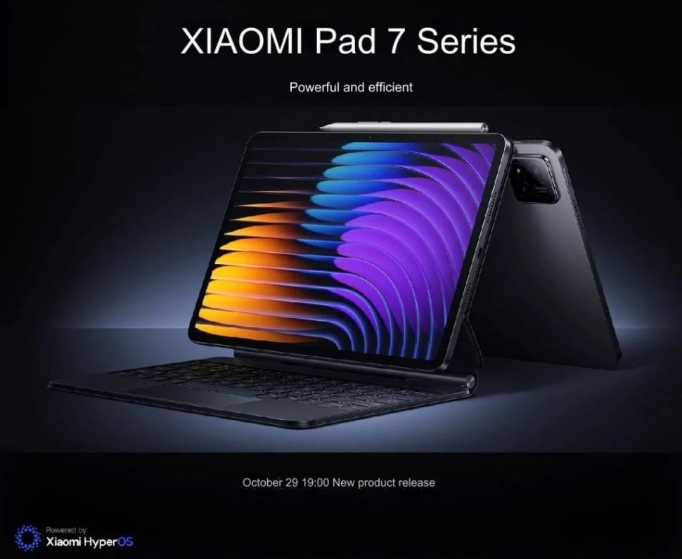 Teaser Xiaomi Pad 7 Series. (Xiaomi)