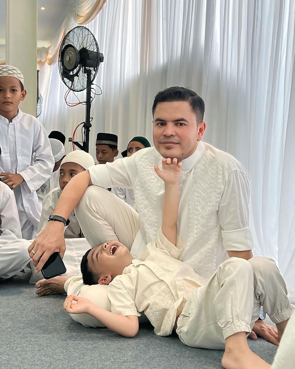 Potret Haldy Sabri dan Air Rumi. [Instagram]